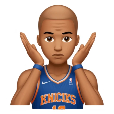  new york knicks facepalming sticker