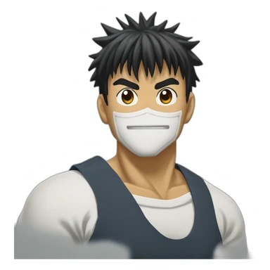 Hajime no ippo dempsey roll sticker