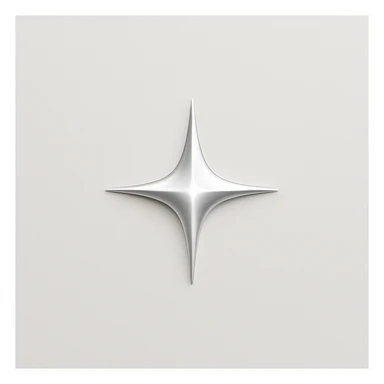 tiny shiny star, elegant and modern sticker