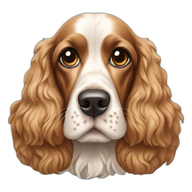Dog-english-cocker-spaniel-full-body sticker