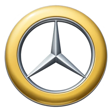 Mersedes значок sticker