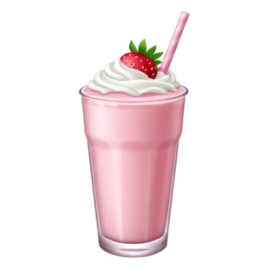 Milkshake çilekli sticker