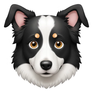 Merle border collie sticker