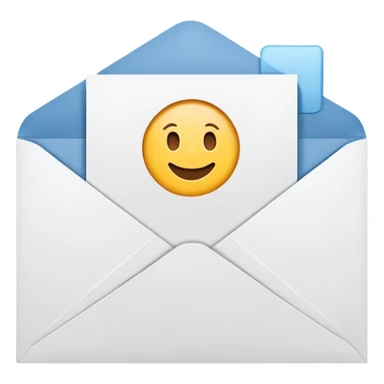 card with envelope sticker