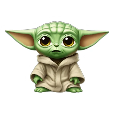 baby-yoda-angry sticker