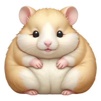 Meme-Worthy Cute Sleeping Cream Hamster Portrait Emoji, Head resting peacefully with a contented smile, showcasing a delightfully compact build and a luxuriously soft cream fur, eyes shut in a serene nap, Simplified yet hilariously adorable features, highly detailed, glowing with a soft, drowsy light, high shine, relaxed and utterly lovable, stylized with an air of playful laziness, bright and heartwarming, soft glowing outline, capturing the essence of a comically sleepy hamster, so meme-worthy it feels like it could instantly become the next viral sensation of adorable slumber! sticker