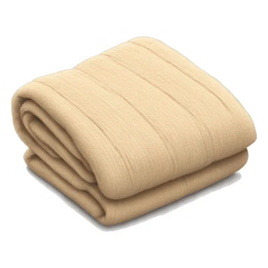 cozy beige blanket sticker