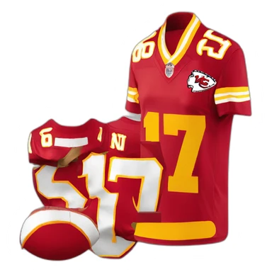 kansas city chiefs jersey number eightseven sticker