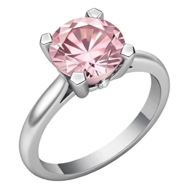 all white diamond ring, plain light pink box emoji  sticker