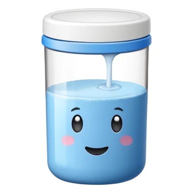 bote de colágeno en polvo sticker