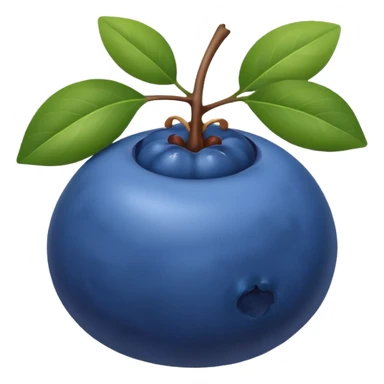 Blueberry sticker