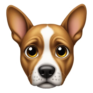 Gay dog side eyeing to left sticker