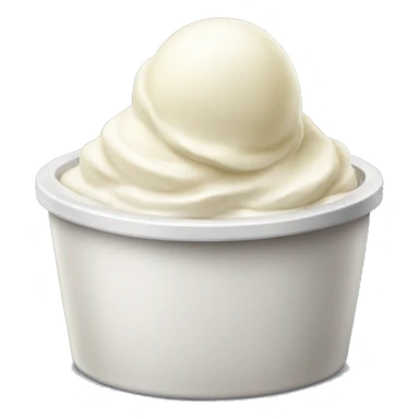  tub of vanilla icecream  sticker