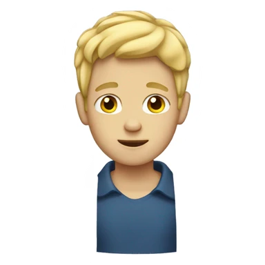 Blonde guy with autism sticker