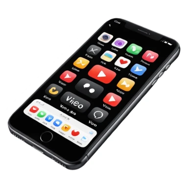 iPhone on YouTube app showing video views sticker