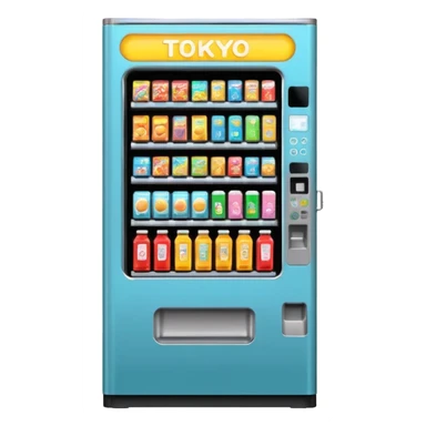 tokyo vending machine sticker