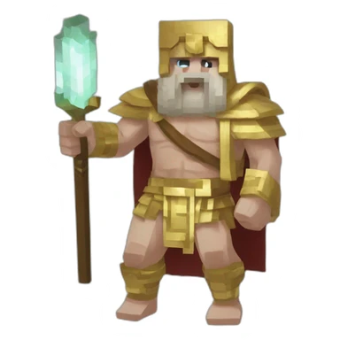greek mythology minecraft sticker