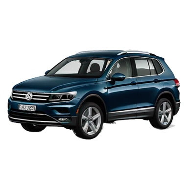 2024 VW Tiguan r line sticker