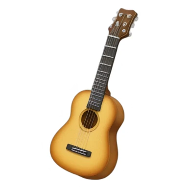 Une gauffre en forme de guitare sticker