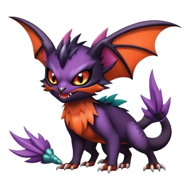 Noibat-Noivern-Litten-Hybrid-creature sticker