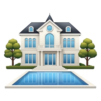 luxury mansion sticker
