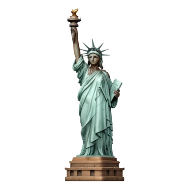 Statue of liberty sticker