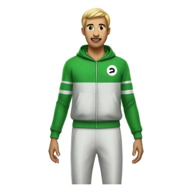 Squid game player sticker