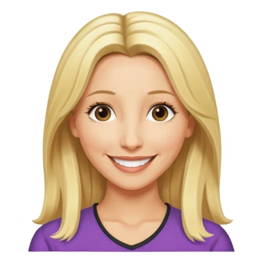 Phoebe Buffay from the Friends TV show sticker