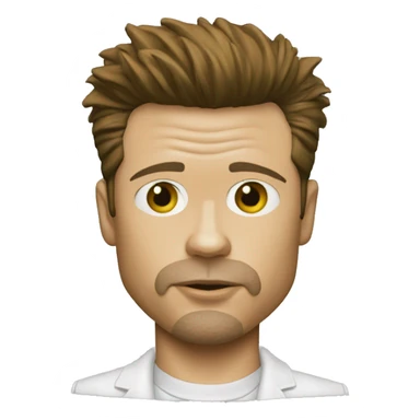 Brad Pitt Tyler Durden Fight Club Outfit sticker