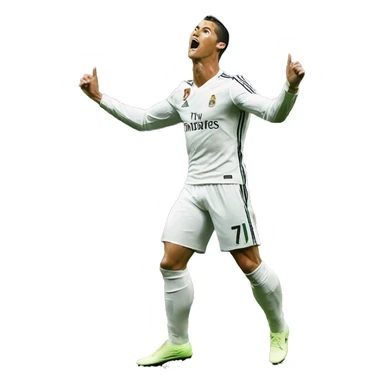 cristiano ronaldo goal celebration sticker
