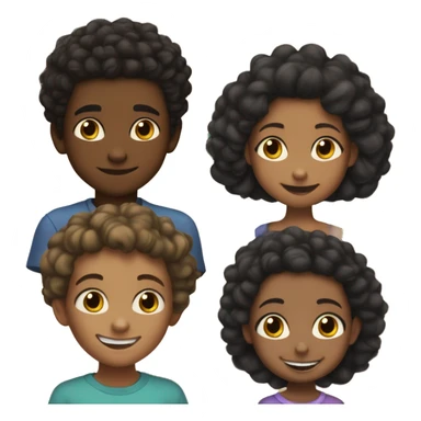 Boy named Joyfer Torres, Hes Hispanic, hes 10 years old, and hes 5’1, hugging this black girl with a puff ball hairstyle, shes 5’3 and shes in 6th grade, shes 11 years old sticker