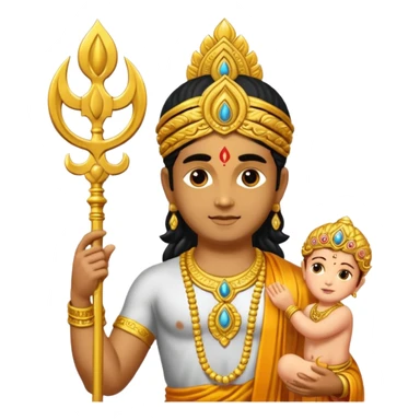 lord murugan vel sticker