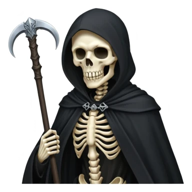 Grim reaper sticker