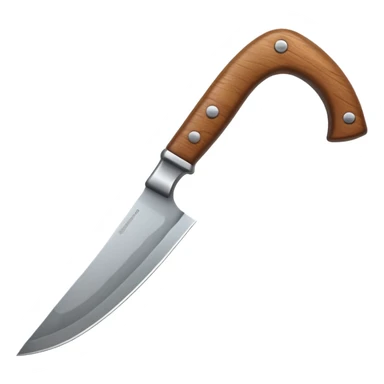 The sickle for mowing grass sticker