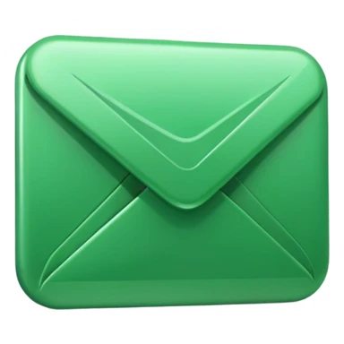 green mail icon sticker