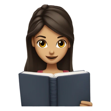 Elena Gilbert from the Vampire Diaries writing in her Diary sticker
