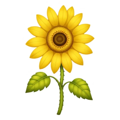 Chupeta amarela com um girassol  sticker