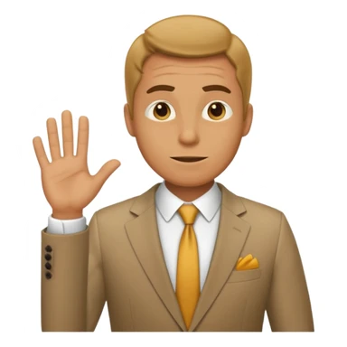 A cheapskate guy who asks 50/50 sticker