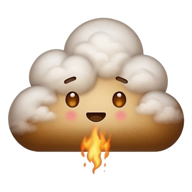 A huge fart stinky sticker