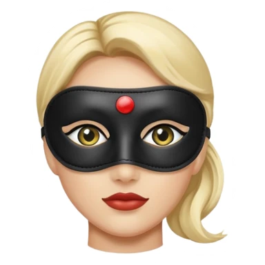 Domino eye mask just the eye mask  sticker