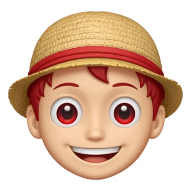 Luffy joyboy emoji sticker