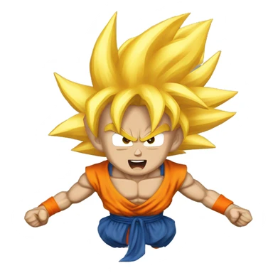 goku super sayan sticker
