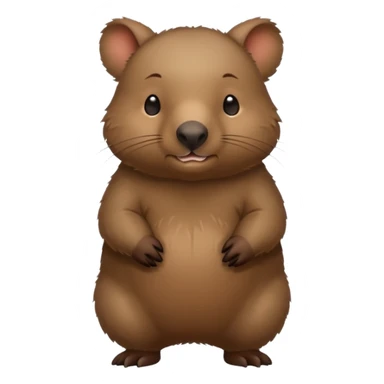 Wombat sticker