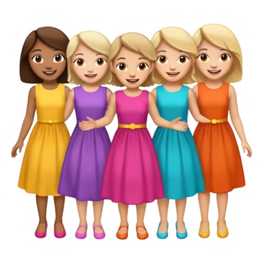 Chicas bailando sticker