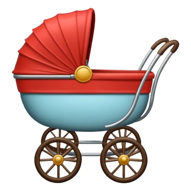 baby carriage sticker