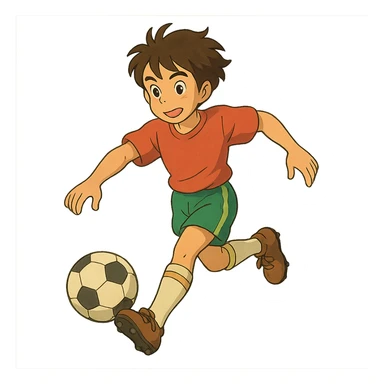 ghibli style Sport sticker