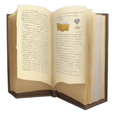 computer display with book sticker