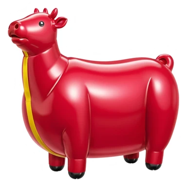  SPAM jeff koons style inflatable meat sculpture  sticker