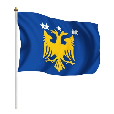 flag of republic of bosnia and herzegovina 1992-1995 sticker
