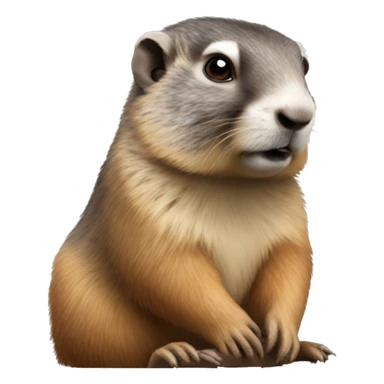 Marmotte sticker